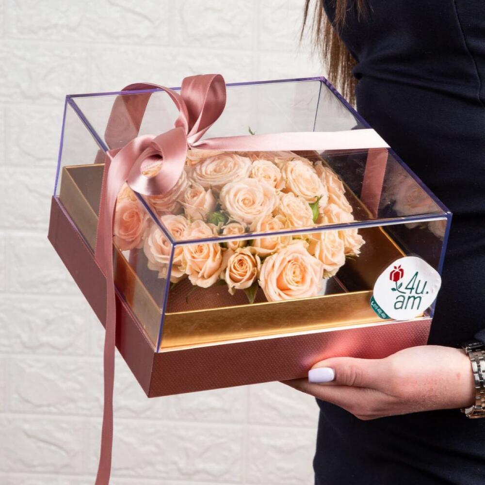 Flowers in a box